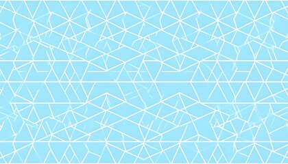 A light blue background featuring a geometric pattern of intersecting white lines, forming a complex network of triangles and shapes