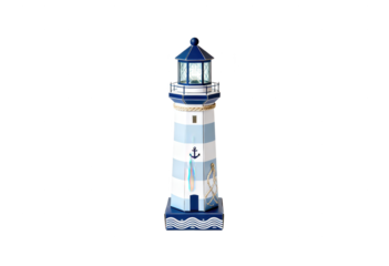 Decorative Lighthouse Figurine: Nautical Theme Home Decor