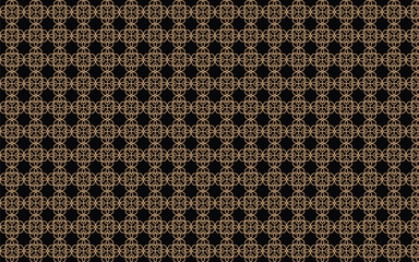 Arabic oriental floral vector design elements. Traditional golden arabesque icons, ornaments and patterns. Abstract flower symbols and logos in ornamental Islamic style.