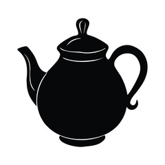 Clay Water Pot Matka Ghara Silhouette Vector