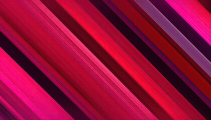 Vivid diagonal stripes in shades of red and pink, creating a dynamic abstract pattern