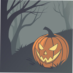 halloween horror pumpkin 