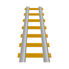 Railroad Track Illustration