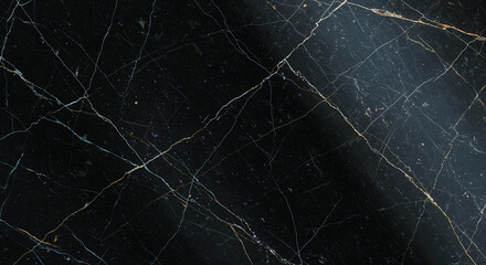 Black Marble Texture With White And Gold Veins natural stone surface