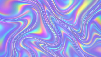 Vibrant holographic abstract pattern