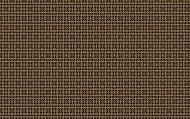 Arabic oriental floral vector design elements. Traditional golden arabesque icons, ornaments and patterns. Abstract flower symbols and logos in ornamental Islamic style.