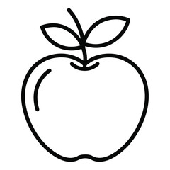 Apple vector icon