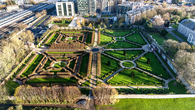 Aerial vew Parks of  Dublin