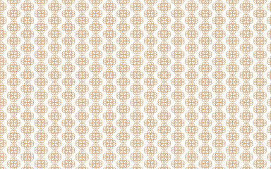 Abstract geometric seamless pattern in Arabesque style. Vector ornamental lines texture, elegant
 floral lattice, mesh. Traditional luxury background. Elegant gold and white ornament, repeat design