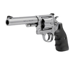 classic pistol isolated on white background, representing vintage weaponry, historical firearms, and retro pop art style