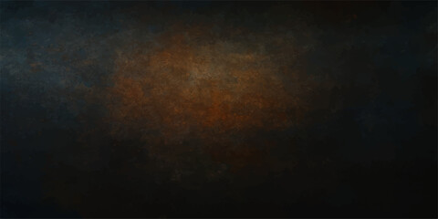 Dark textured grunge wall surface with a vintage light effect