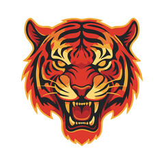 Bold Lion Face Logo Design