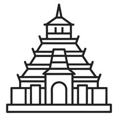church icon vector illustration
