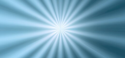 Fototapeta premium Bright rays of light radiate from a central point