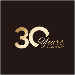 20周年記念ロゴ｜ゴールドグラデーションのエレガントデザイン