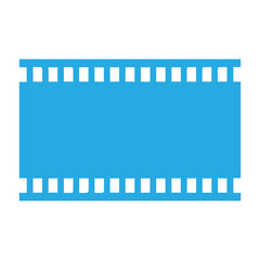 Film Reel Blue