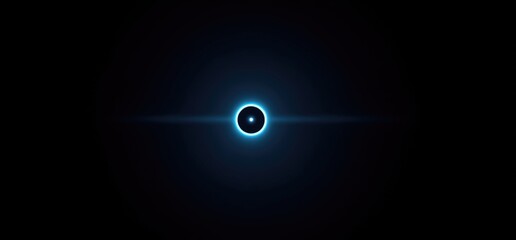 Celestial phenomenon captured during dark night