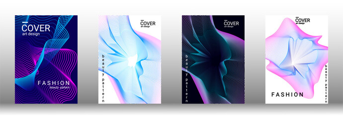 Modern liquid gradient background featuring flowing abstract shapes. Perfect for trendy covers, banners, posters, or digital designs. Vibrant, colorful, and versatile vector illustration in EPS 10