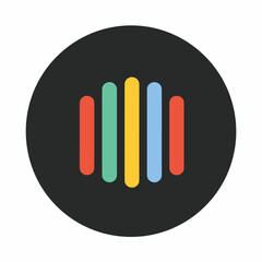 Obraz premium Equalizer Icon for Bold Design Enhancement