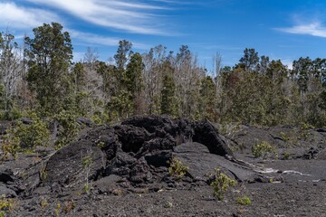 In volcanology, a pressure ridge or a tumulus (plural: tumuli), and rarely referred to as a...