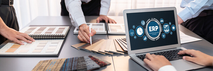 ERP enterprise resource planning software for brisk business to plan the marketing strategy