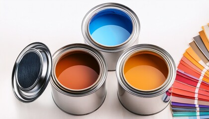 paint pot and swatches