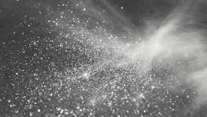 Obraz premium Abstract gray background with glitter