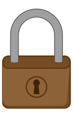 Lock clipart Vectors, Lock abstract logo icon Royalty Free Vector Image