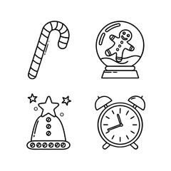 Abstract flowing lines and shapes dynamic motion concept art isolated on transparent background