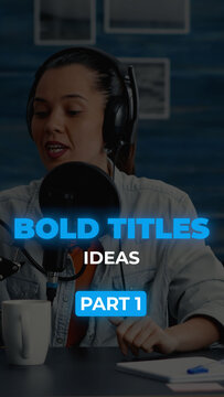 Minimal Video Title With Glow Effect 01