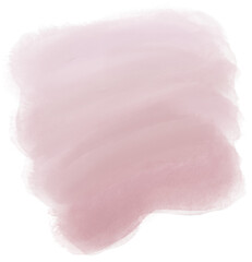 Blush Pink Watercolor Brush Stroke
