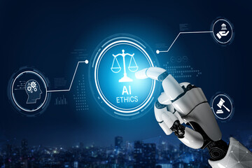 AI ethics ensures fairness, transparency, and responsibility in intelligent systems, guiding safe...