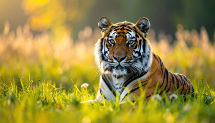 Naklejka premium Majestic Tiger Portrait