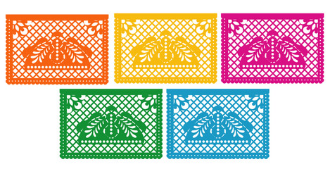 papel picado pan de muerto