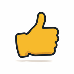 Modern Like Gesture Simple Geometric Icon