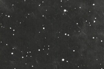 Obraz premium Dusty black paper texture background vintage stars.