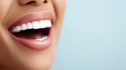 Obraz premium Sparkling smile showcasing dental health and wellbeing. Dentist medical concept