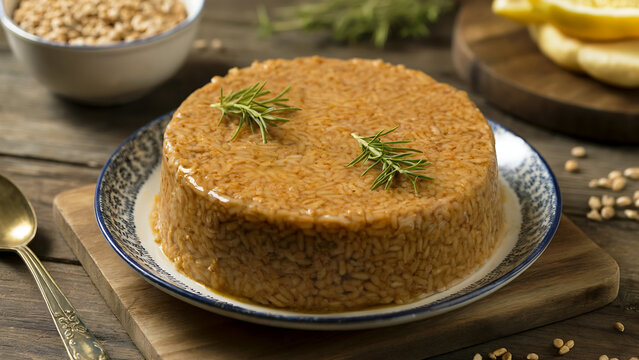 Armenian cuisine - Harisa - a jelly-like mass made from chicken meat and wheat.