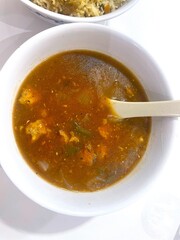 bowl of soup