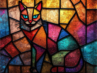 stained glass window