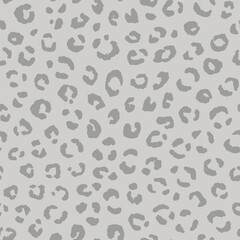 Abstract modern leopard seamless pattern. Animals trendy background. Color decorative vector stock illustration for print, card, postcard, fabric, textile. Modern ornament of stylized skin.