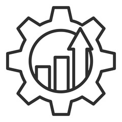 Improvement Icon Single Vector Collection 