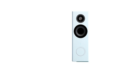 audio speaker isolated on white background