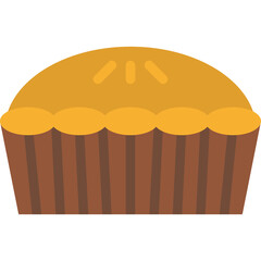 A golden brown baked pi