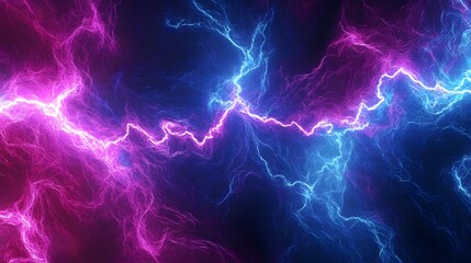 Fototapeta premium Abstract glowing lines in motion forming futuristic light pattern with depth
