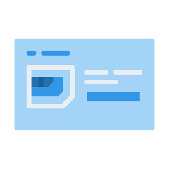 Abstract Digital Representation Of Data With Blue Geometric Shapes On A Light Blue Background And Transparent Background Suitable For Web Design