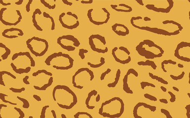 Abstract modern leopard seamless pattern. Animals trendy background. Color decorative vector stock illustration for print, card, postcard, fabric, textile. Modern ornament of stylized skin.