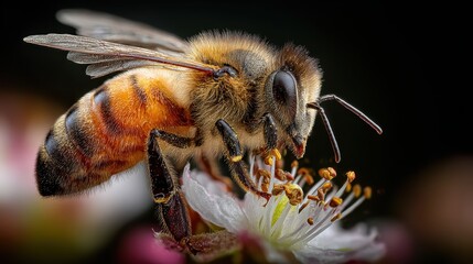 honeybee on a flower