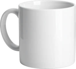 Coffee Mug Isolated on White Background