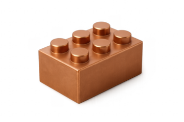 Bronze toy block creating ideas and childhood memories